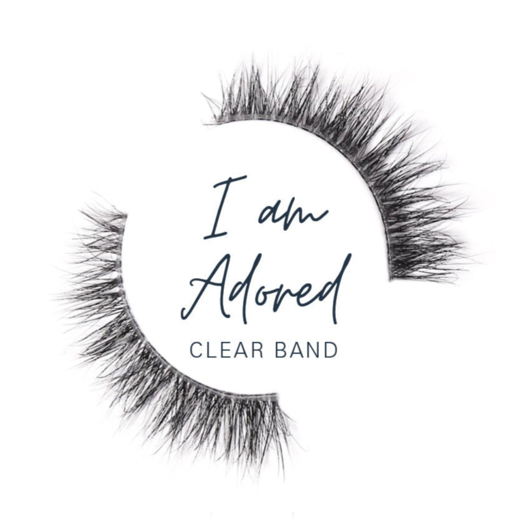 I am ADORED clear band - (DISCONTINUING)